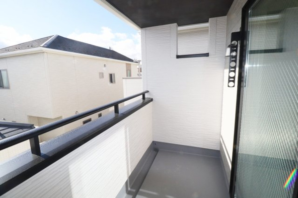 【郡山市芳賀3丁目 7号棟 芳賀小学校、郡山第4中学区のバルコニー】