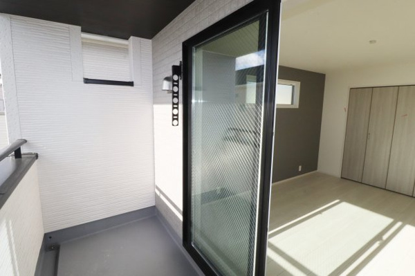 【郡山市芳賀3丁目 7号棟 芳賀小学校、郡山第4中学区のバルコニー】