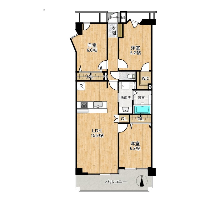 間取り：327002229534