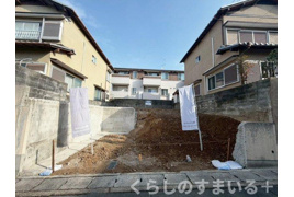 木幡北畠　建築条件無し土地の外観