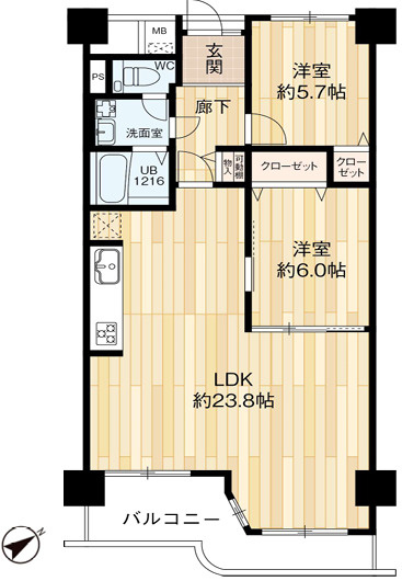 間取り：328000677421