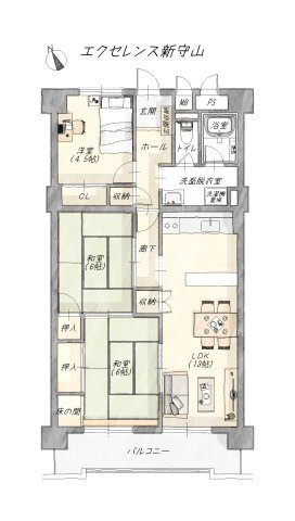 間取り：323000491967