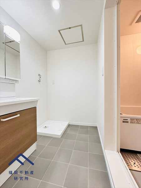 スカイタウン寺塚25号棟の独立洗面台