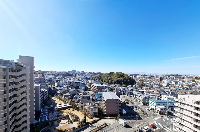 眺望：14階建ての13階部分で眺望良好です。