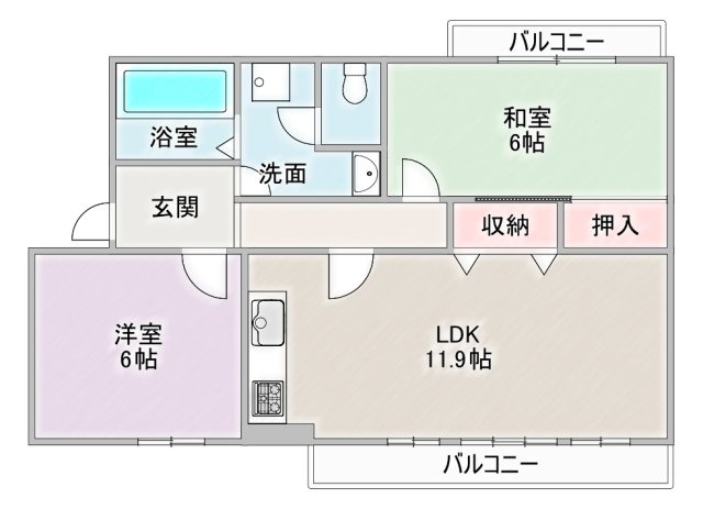 間取り：323000516364