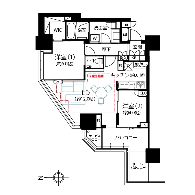 間取り：313004557955