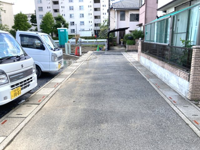 幸手市上高野第9　1号棟　前面道路