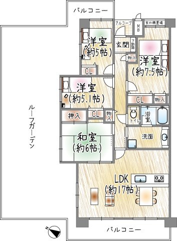 間取り：328000648373