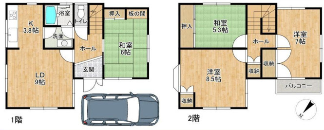 間取り：328000636048