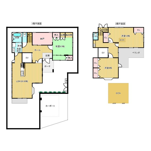 間取り：329000134063