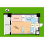 リビオレゾン墨田押上の間取り