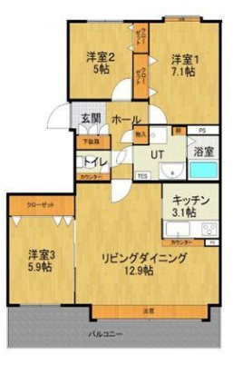 間取り：301000103182