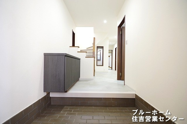 広い玄関です！