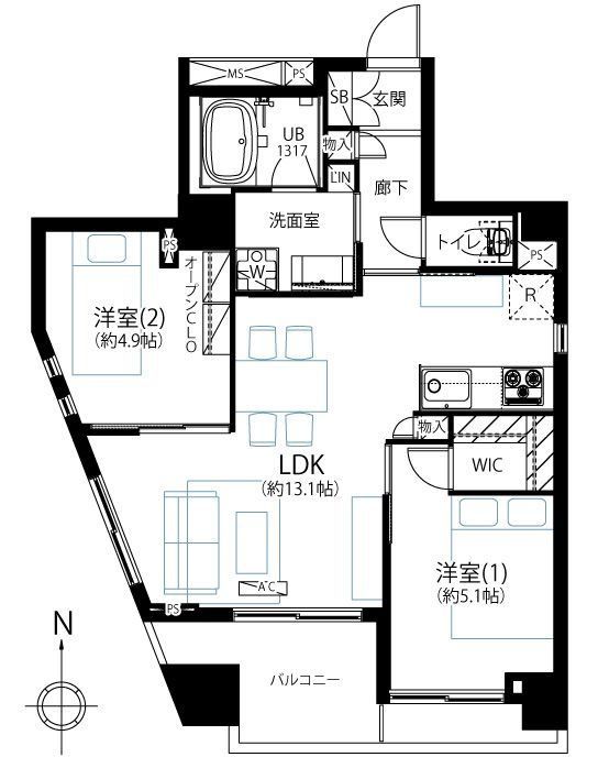 間取り：313004724406