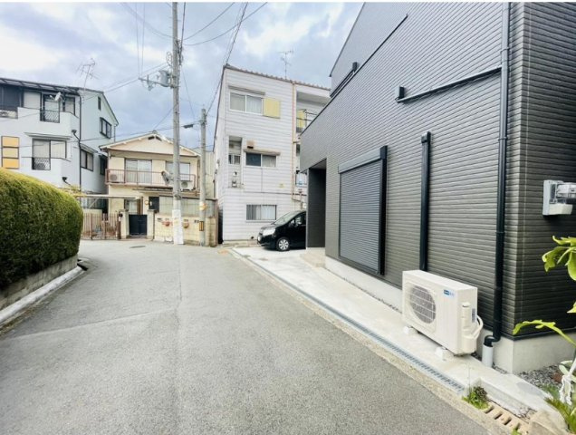 前面道路です！