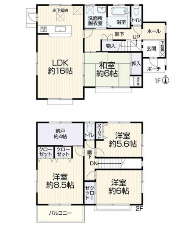 間取り：322000547736