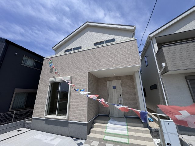 1号棟外観・完成済み内覧可能です！