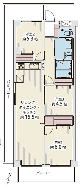 間取り：328000604109