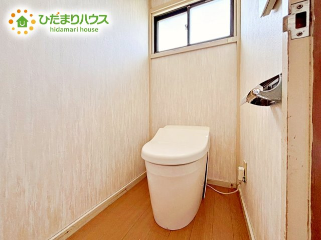節水できるトイレで、少ないお水でもしっかりと洗浄してくれます！