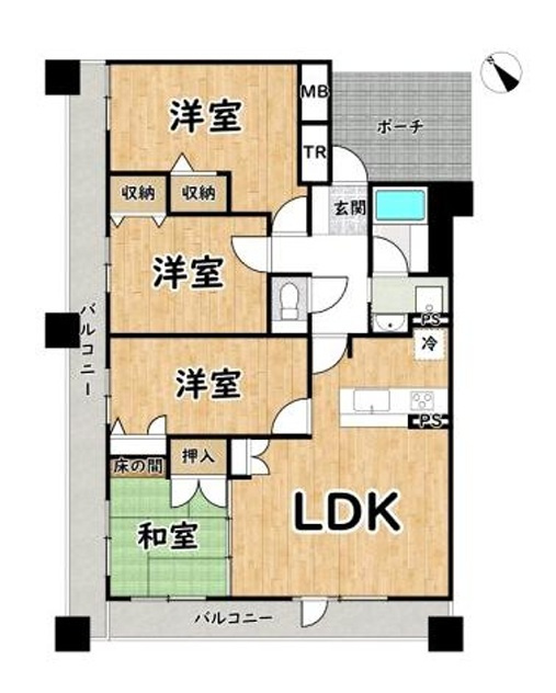 間取り：328000665417