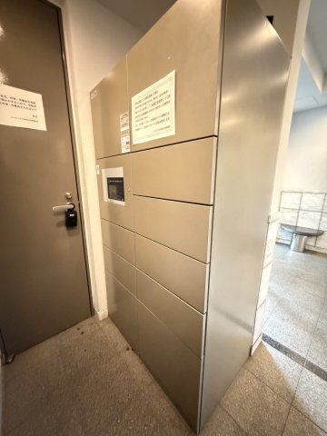 不在時に便利な宅配ボックス。