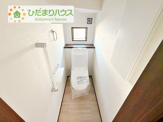 トイレは1F、2F共に完備！取り合いになることがありませんね(^^)/