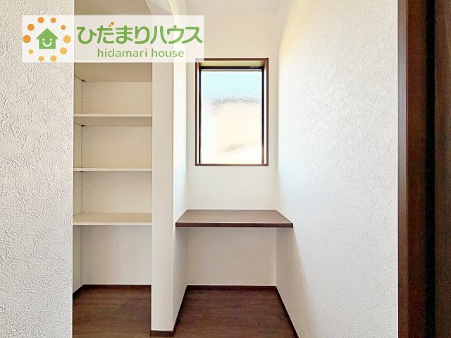 備え付け収納で、スッキリお片付け！