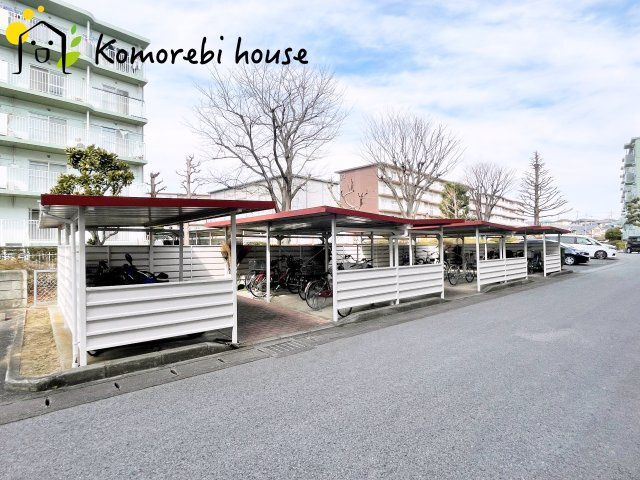 駐輪場です