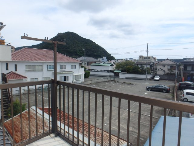建物がなく開けた眺望