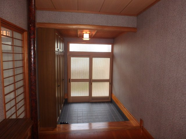 きれいな玄関です
