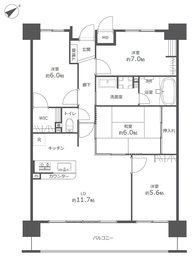 間取り：334000256218