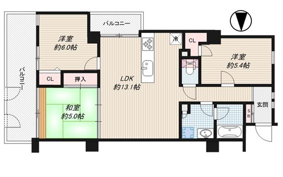 間取り：328000579774