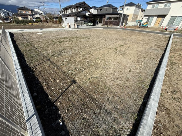 【甲斐市島上条分譲地　売地の外観】