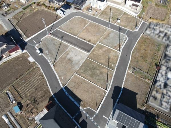 【甲斐市島上条分譲地　売地の外観】