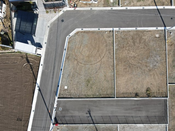 【甲斐市島上条分譲地　売地の外観】