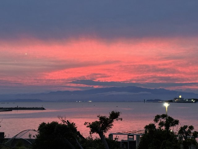 夕方の展望
