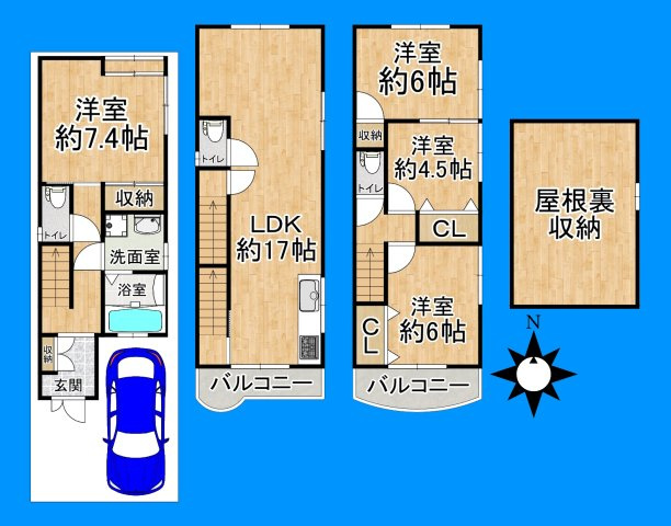 間取り：327001689709