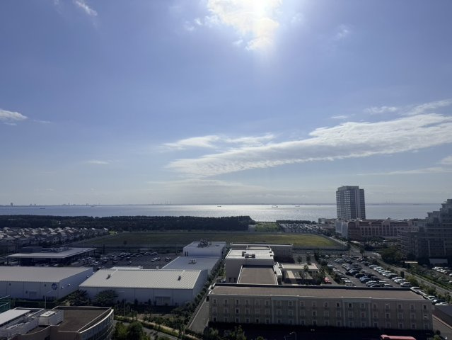 南東側の海眺望