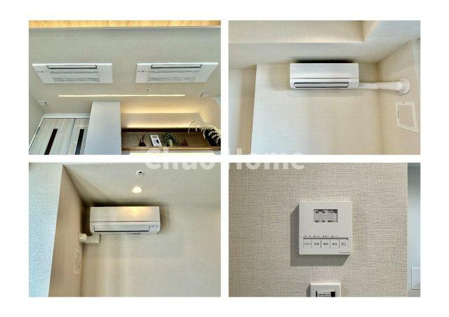 【浴室乾燥機】暖房・冷風・換気・乾燥が可能です。毎日を快適に過ごせるうれしい機能が揃っています。雨の日の洗濯物も安心です。