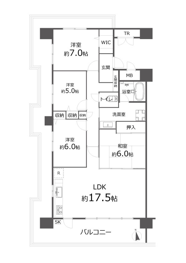 間取り：328000677170