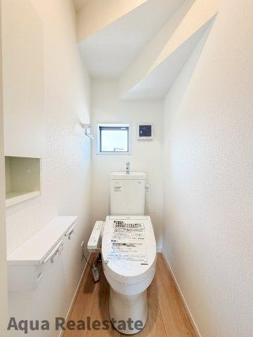 シンプルで使いやすいトイレです　※画像は同仕様の施工事例です
