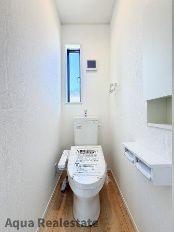 トイレも気になるポイント　※画像は同仕様の施工事例です