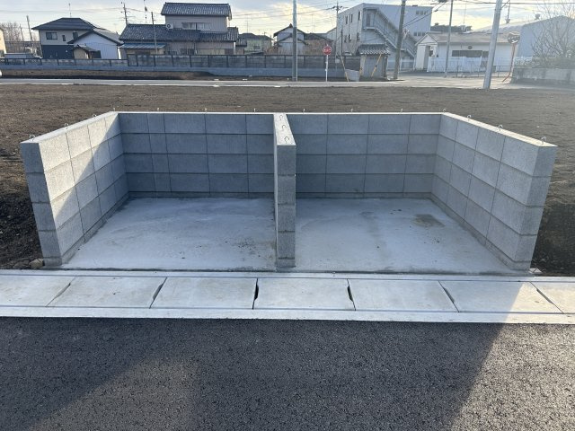 藤井上組（全12区画）12号地　ごみ置き場：2026年1月撮影